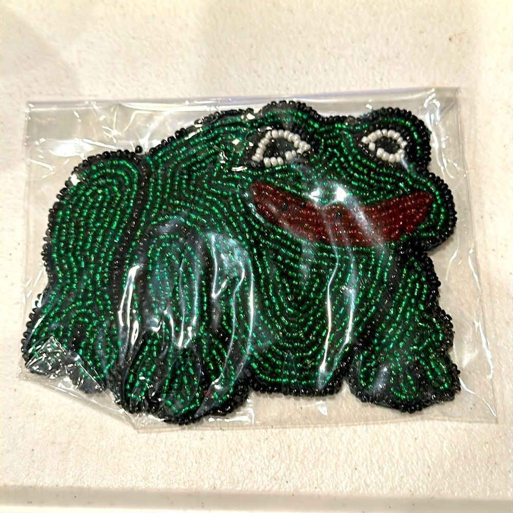 Vintage Department 56 Beaded Frog Coasters 18 Available